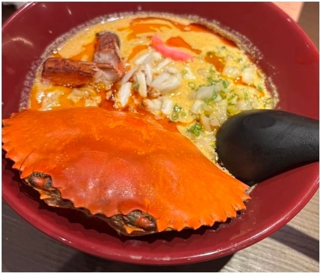 Crab ramen